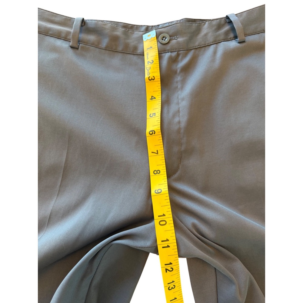 Nike Golf Dri-FIT Mens Gray Flat Front Performance Golf Pants 34x30 Stretch - Picture 4 of 8